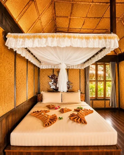 Beach Front Bungalow - Fan Room — Phi Phi Relax Beach Resort