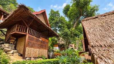 Bungalow with Balcony - Fan Room — Phi Phi Relax Beach Resort